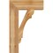 Ekena Millwork Olympic Block Rough Sawn Bracket, Western Red Cedar, 6"W x 22"D x 34"H BKT06X22X34OLY05RWR - alternate 4